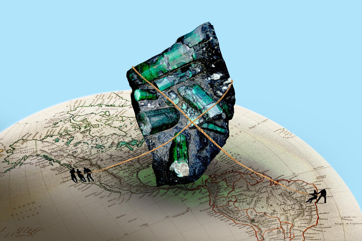 How an 836-pound 'cursed' emerald traveled the Americas, ruining lives and bankrupting men